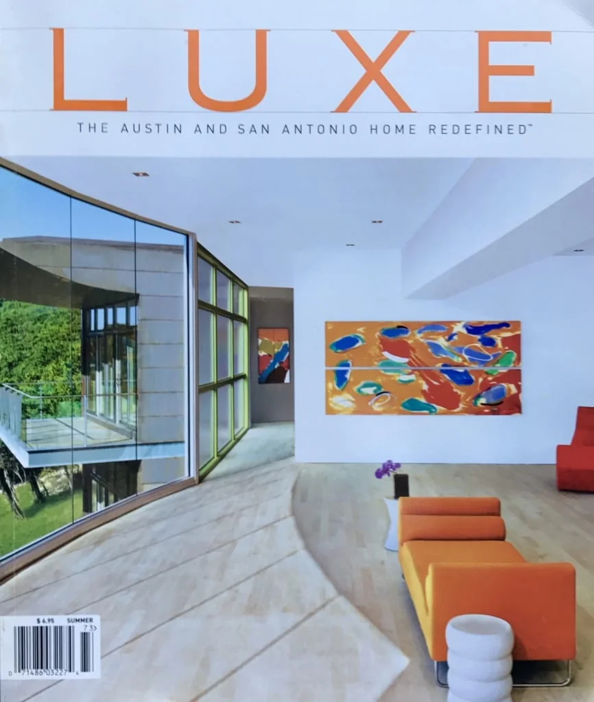 Luxe magazine cover