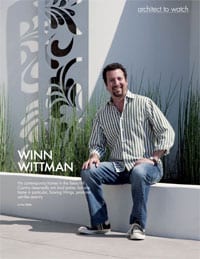 Green Building and Design selects Winn Wittman as Architect to Watch - Winn Wittman Architecture